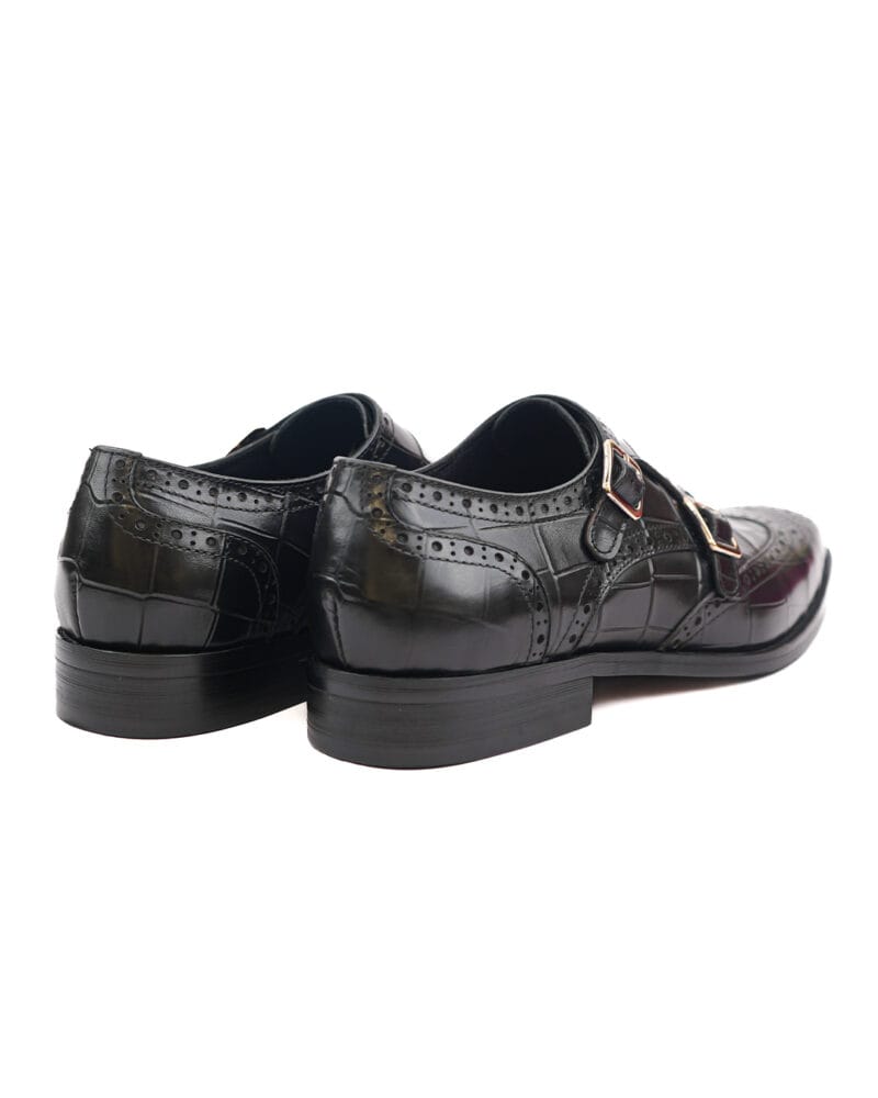 Double Monk Strap Black - Image 2