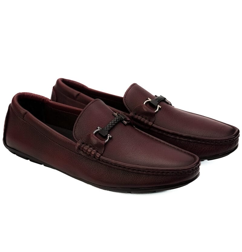 Pashmina Leather Slip-On