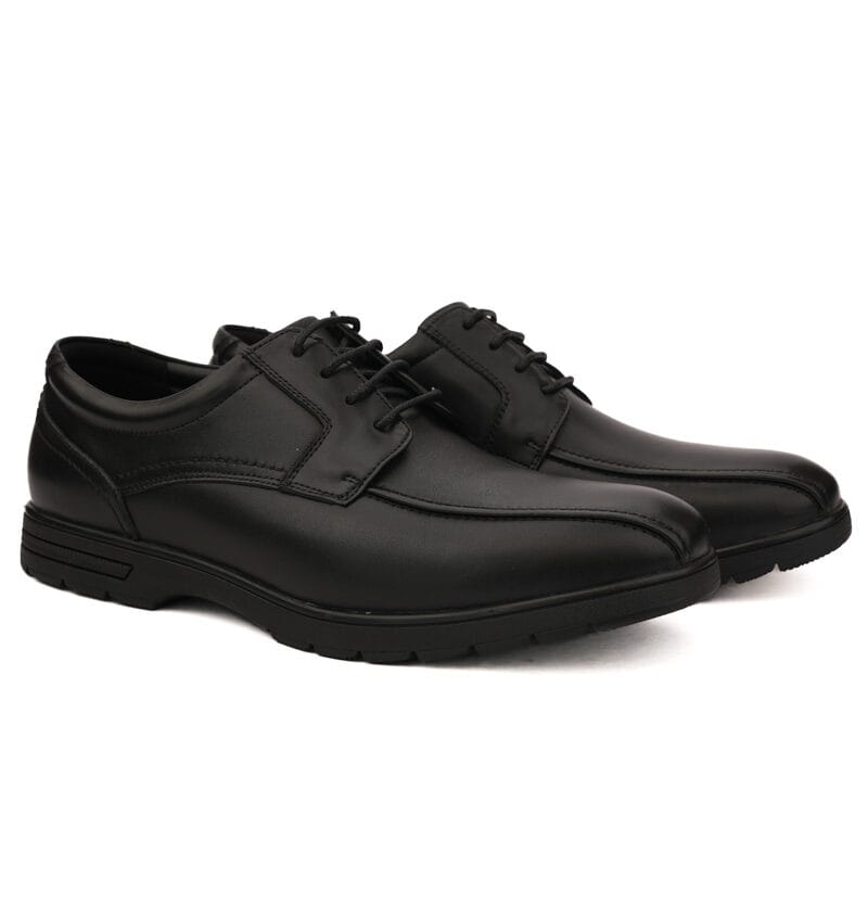 Wide Width Comfort Formal Lace-Up Black