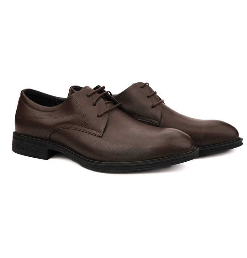 Wide Width Comfort Lace-Up Brown