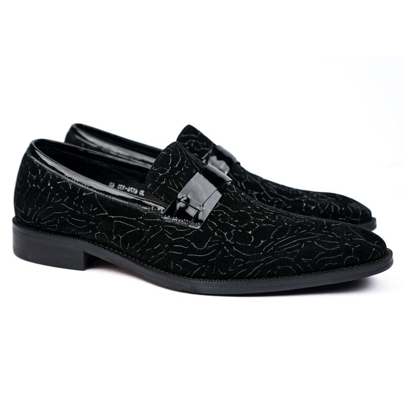 Stallion Texured Slip-On Black