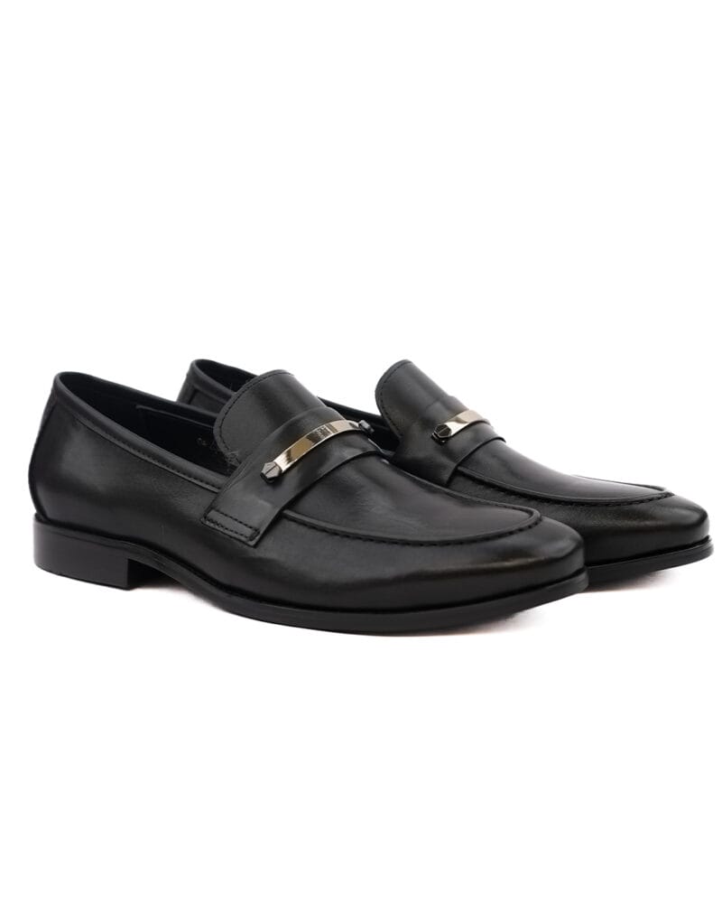 Buckled Slip-On Black