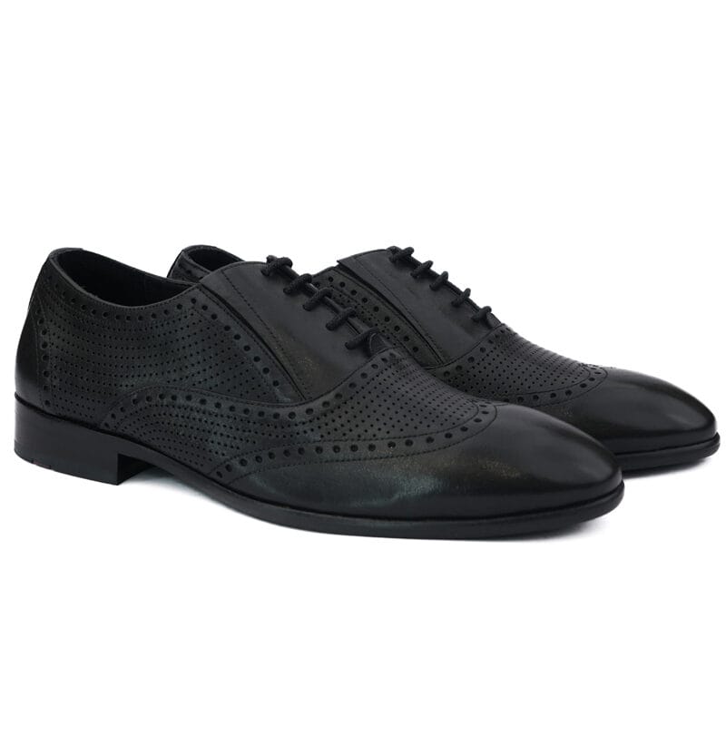 Formal Leather Lace-up Black